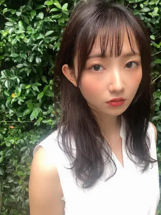 セミロング カラー 完全美髪特化 髪質改善/島　悠輔のヘアスタイル