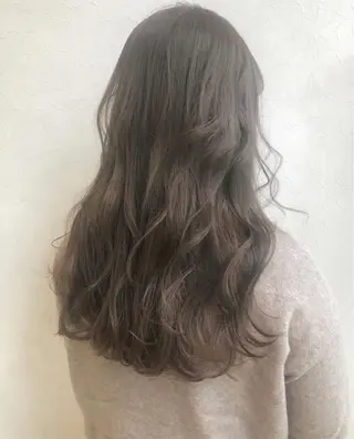 ロング カラー nakahara madokaのヘアスタイル