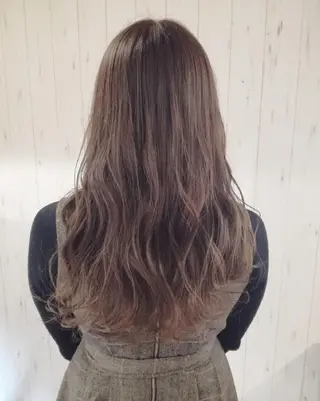 ロング カラー 西川 敏夫のヘアスタイル