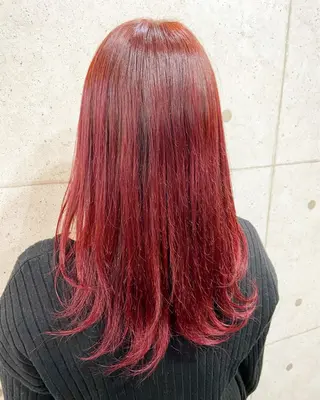 セミロング ヘアセット☆ 髪質改善カラー☆まいのヘアスタイル