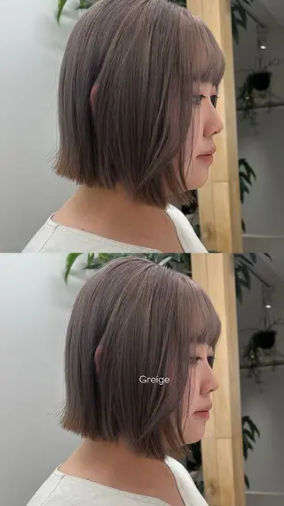 カラー miyu / 透明感カラーのヘアスタイル