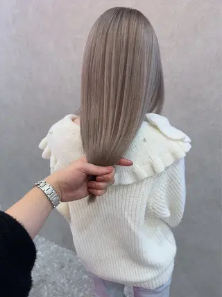 ロング vivieりく /曲がる縮毛のヘアスタイル