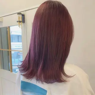 セミロング 💖透明感カラー HAYATO💖のヘアスタイル