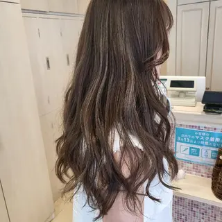 ロング カラー 社内カット講師・店長 菅原賢一のヘアスタイル