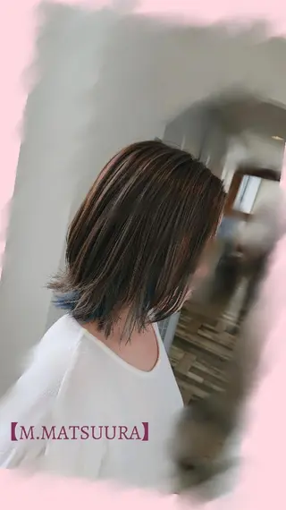 ミディアム 松浦 美和【miwa】のヘアスタイル