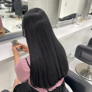 ロング カラー 韓国アイドル🤍ブリ ーチカラー🤍わかなのヘアスタイル