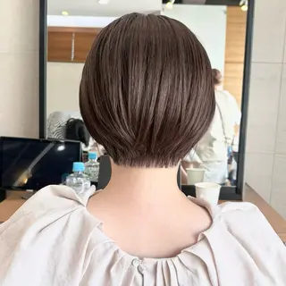 ショート 似合わせ/透明感 /レイヤー/りほ🤍のヘアスタイル