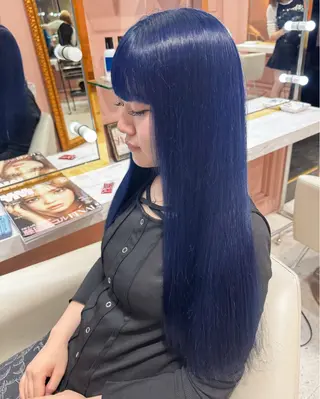 ロング カラー Chérie所属・Chérie 渋谷/カラーサロンのヘアスタイル