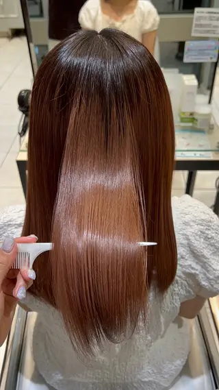 ミディアム 💜 市川 桃子 💜のヘアスタイル