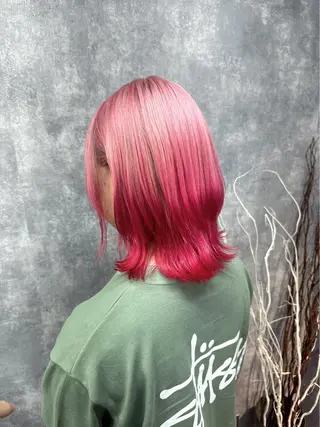 ミディアム 【.ico】心斎橋 飛田ゆうきのヘアスタイル