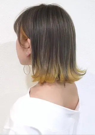 ミディアム カラー titian　田中 美名のヘアスタイル