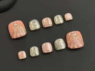 ネイル ラベンダー💖日暮里 ルル💖ネイルのネイルデザイン