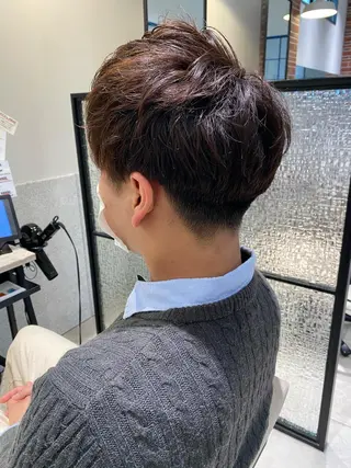 ショート メンズ 長津 健一郎のヘアスタイル