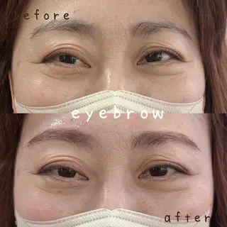 アイブロウ ハイトーン/暖色/ 眉/メイク/Rinaのヘアスタイル