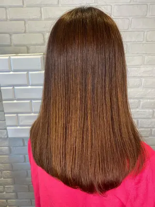 セミロング 🎀しゅな/韓国 レイヤー/透明感♡のヘアスタイル