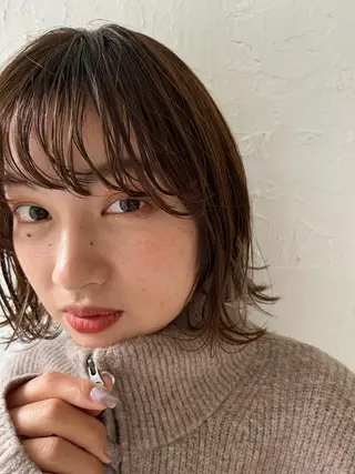 ミディアム putri店長 和田鈴采のヘアスタイル