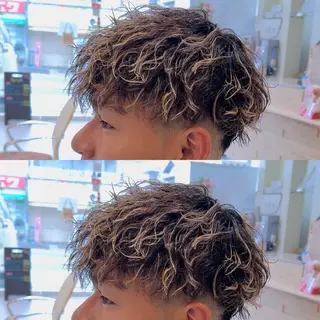 パーマ メンズ メンズサロンGRIT 店長 深山一平のヘアスタイル