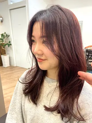 セミロング 👑 Saho👑のヘアスタイル