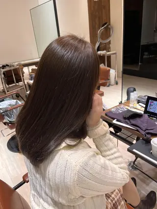 ロング 赤羽今日子/レイヤー /盛れる顔まわりのヘアスタイル