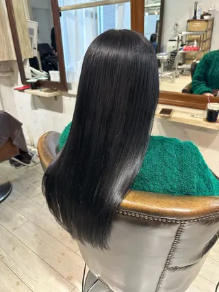 ロング クスカワ ノリエのヘアスタイル