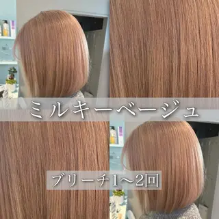 ショート カラー 🪄池袋ハイトーン 🪄ブリーチカラーのヘアスタイル