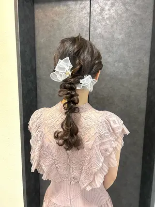 ロング 平沼 葉津紀のヘアスタイル
