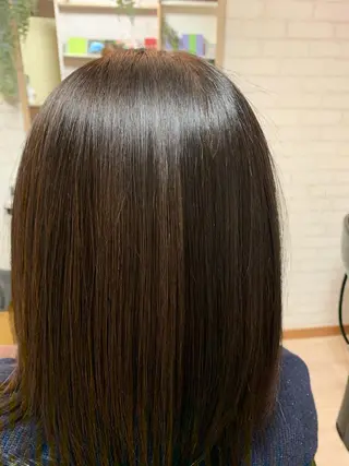 セミロング 佐治 加奈子のヘアスタイル