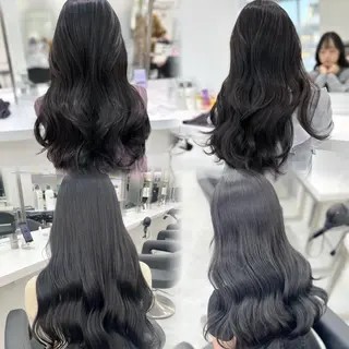 ロング カラー 💍韓国風カラー💍 横浜💍MIU💍のヘアスタイル