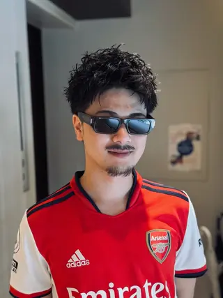 ショート メンズ ニュアンスパーマ ピンパーマ 丸山のヘアスタイル