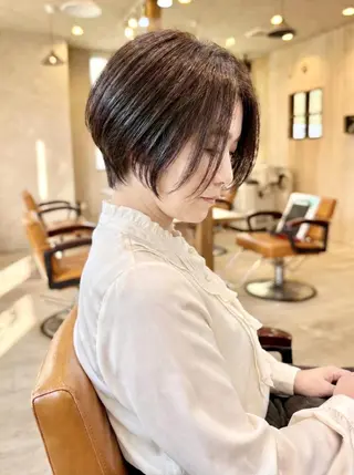 ショート 一宮駅3分/水野/ ショート/ボブのヘアスタイル