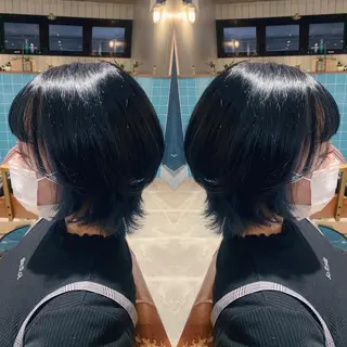 ショート カラー 韓国🇰🇷 ✂︎hair 内田愛のヘアスタイル