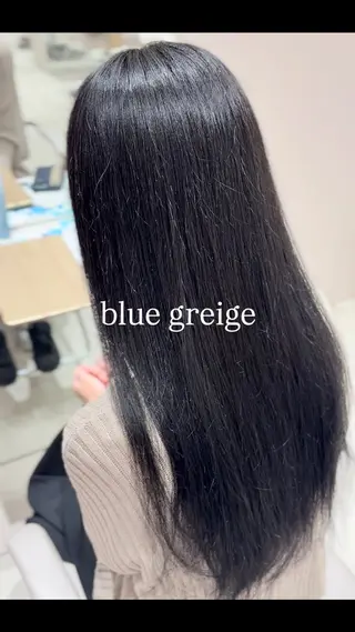 ロング ✨韓国風レイヤー/ くびれ巻き🖤　りくのヘアスタイル