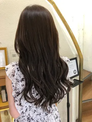 ロング ヘアアレンジ alpha. カラーエクステ下妻のヘアスタイル