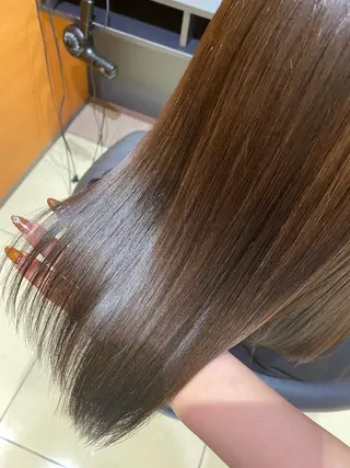 セミロング カラー LEVIJU hair所属・韓国ヘア🕊村上 ののこ🕊のヘアスタイル