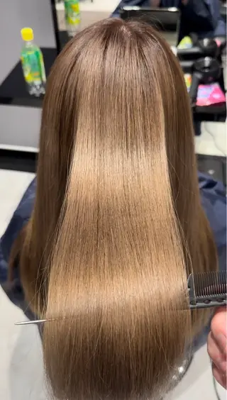 セミロング カラー ハイトーン/ペール カラー/原宿/RENのヘアスタイル