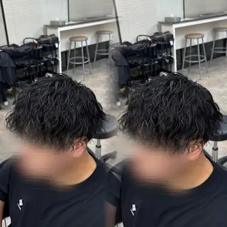 パーマ メンズ 吉成 葉南のヘアスタイル