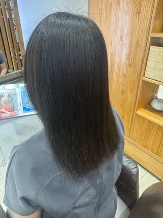 セミロング カラー 縮毛矯正/髪質改善 山田 省吾のヘアスタイル