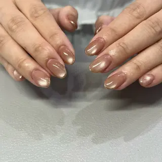 ネイル Ray. ちゅるん系ニュアンスのネイルデザイン