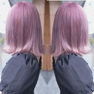 セミロング カラー ヘアアレンジ 竹内啓太 ボブのヘアスタイル