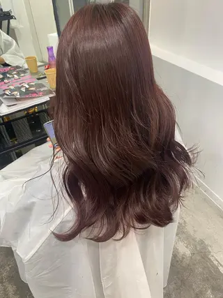 ロング カラー 💗💗韓国レイヤー yu-ki💗💗のヘアスタイル