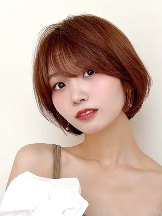 ショート Say.石川葵 ショートボブ前髪のヘアスタイル