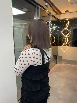 ショート カラー 久米寿李恵 くめじゅりえのヘアスタイル