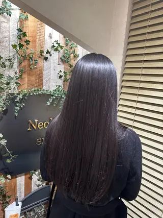 ロング 岡本 葵のヘアスタイル