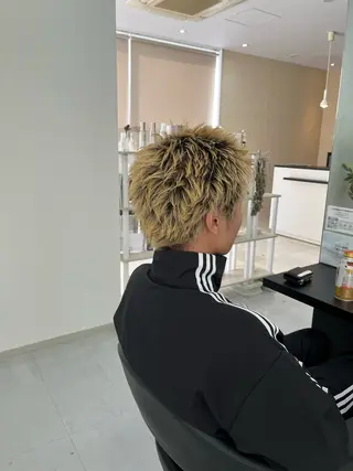 ショート メンズ 諸岡 玲のヘアスタイル