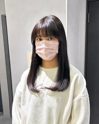 ロング 寺川留以 /カットモデル募集中のヘアスタイル