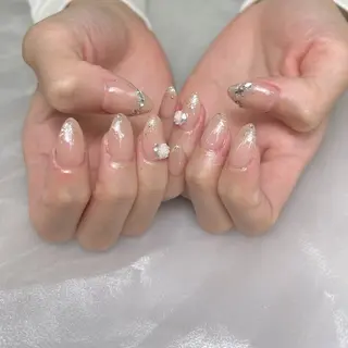 ネイル EmaNail＋KIHAKUYA堺東店【フィルイン・パラジェル取扱店】所属・EmaNail🎀 atsukoのネイルデザイン