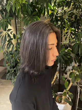 カラー 本田 聖のヘアスタイル