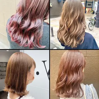 セミロング カラー ヘアアレンジ 🍓後藤 はるな🍓のヘアスタイル