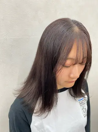 ミディアム カラー 🌼似合わせカラー / Misaki🌼のヘアスタイル