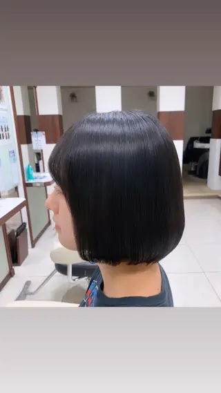 ショート パーマ 店舗指名No.1 吉岡　弘のヘアスタイル